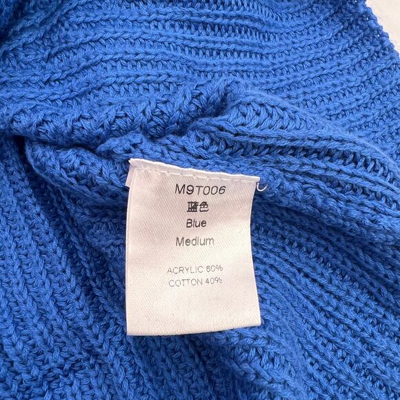 Blue Crew Neck Sweater - Picture 6 of 6